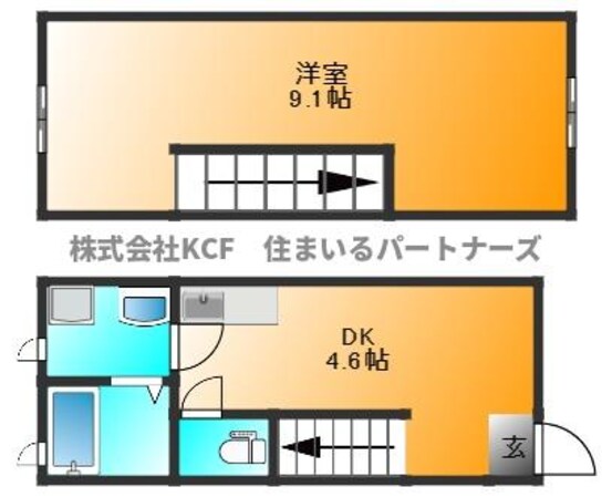 田主丸駅 徒歩30分 1-2階の物件間取画像